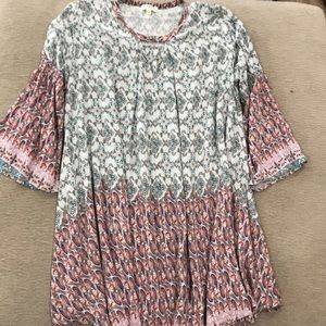 Multicolored tunic